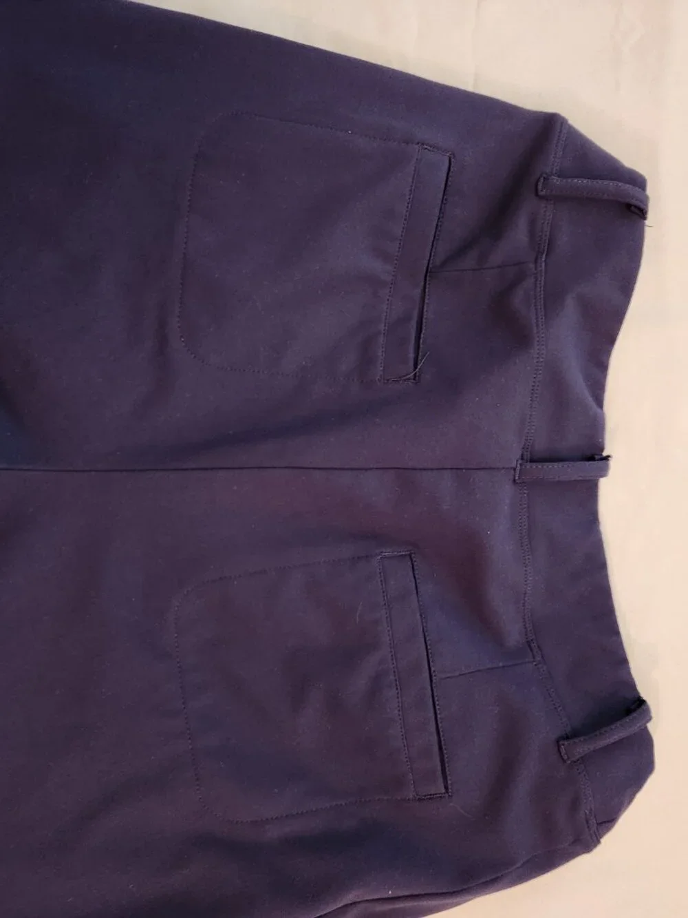 Dark gray JC Penney dress knit pants.